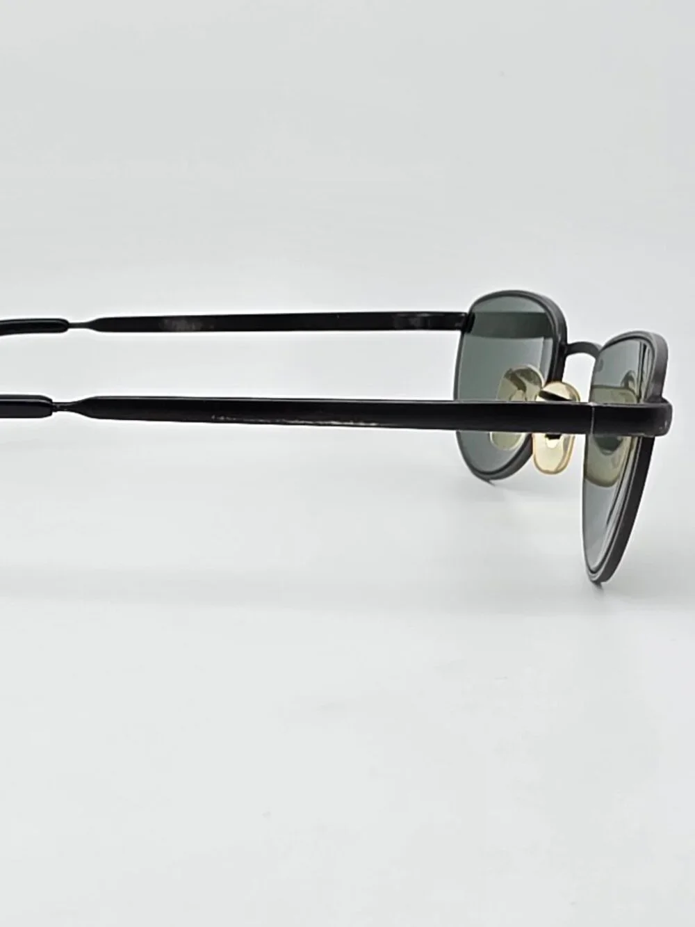 Ray-Ban B&L W2193 Gridlock Black Chrome Frame G-15 Green Glass Lens Sunglasses
